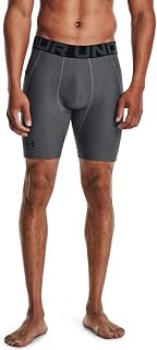 Under Armour UA HG Armour Shorts, Men's Lightweight Sports Shorts, Running Shorts, Black/White, 3XL