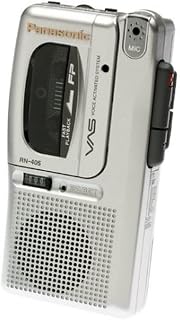 Panasonic RN4053 Micro Cassette Recorder with Voice Activation System and Tape Counter