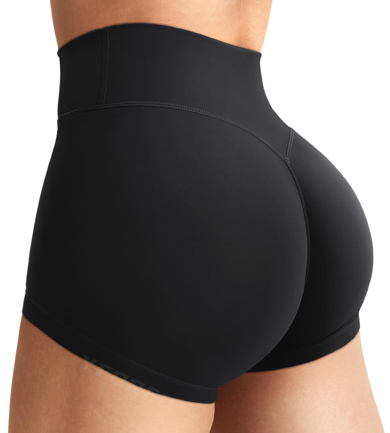 YEOREO LuxFlow Women's Biker Shorts 2.5" No Front Seam Workout Shorts | High Wai