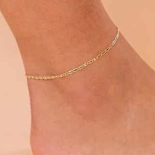 Stainless Steel Anklet for Women Adjustable Simple Elegant Design