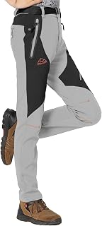 Rdruko Women's Snow Pants Waterproof Insulated Fleece Thermal Ski Hiking Snowboard Pants