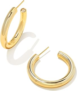 Kendra Scott Colette Large Hoop Earrings, Fashion Jewelry for Women