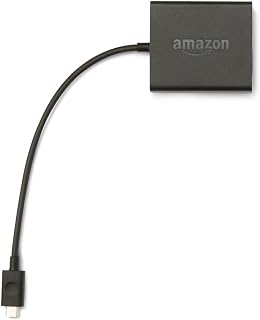Micro-USB Ethernet Adapter for Amazon Fire TV Devices
