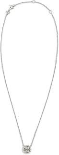Tory Burch Women's Icon Pavé Pendant Necklace