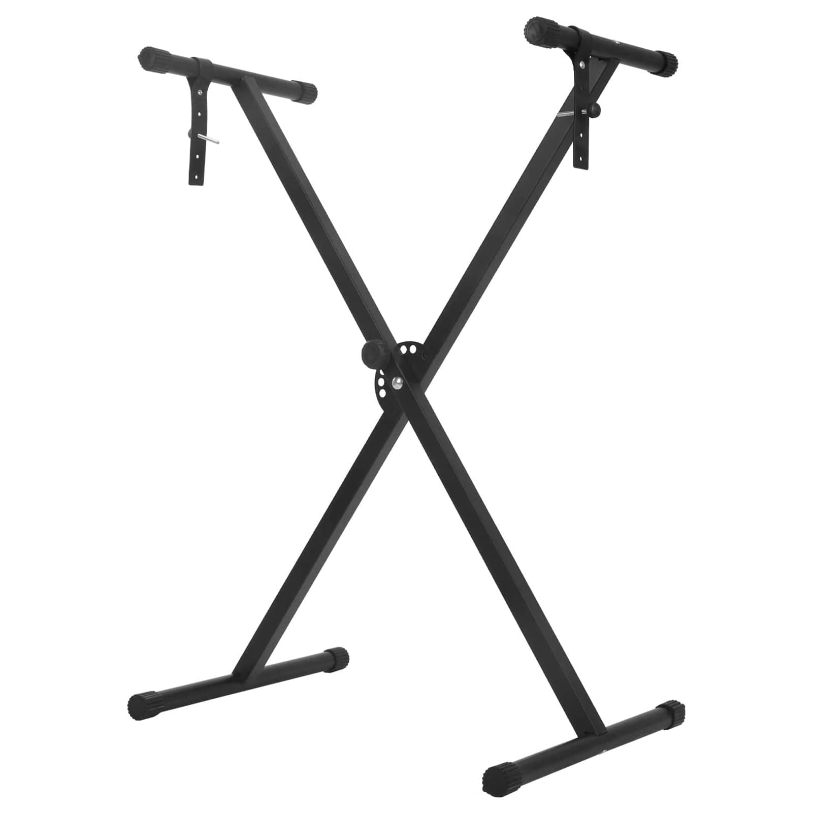CROWNSHOP Keyboard Stand 1PC X Frame Adjustable 7 Height Positions 20kg | Adjust
