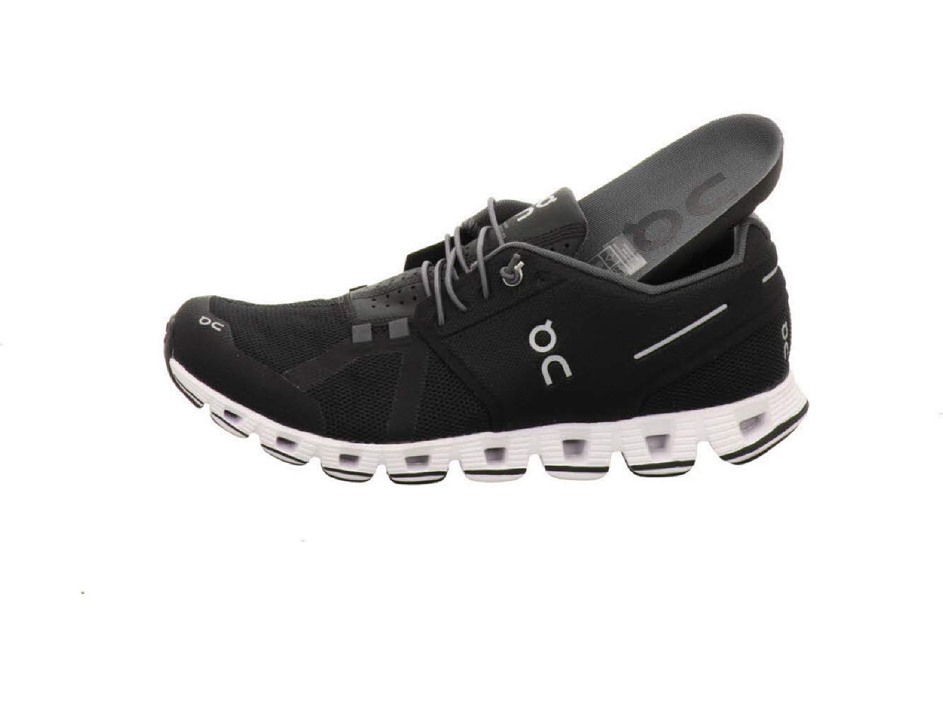 On CLOUD Men's Running and Walking Shoes Black Size: 8.5 UK