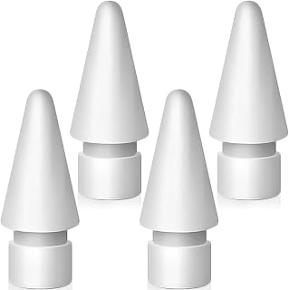 SIXFU Replacement Tips for Apple Pencil 2nd Generation/ 1st Generation Tips, iPencil Nibs Accessories for iPad Pro Pencil 2/1 Gen(4 Pack)