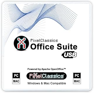 Office Suite 2026 su chiavetta USB | Alternativa a MS Office compatibile con Office 2024, 2021 – file Word, Excel e PowerPoint | Licenza a vita | Basato su Apache OpenOffice | PC Windows 11, 10 e Mac