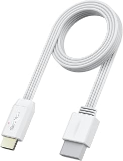 Neoteck Wii to HDMI Adapter 1080P, Plug & Play, 150cm/5ft - White