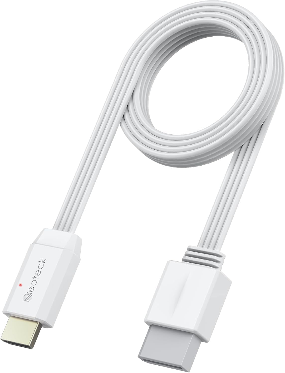 Neoteck Wii to HDMI Adapter 1080P, Plug & Play, 150cm/5ft - White