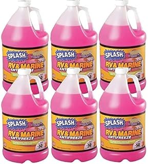 RV &amp; Marine Splash 619526 RV/Marine Antifreeze, 6 gal, Pink (RV/Marine Antifreeze)