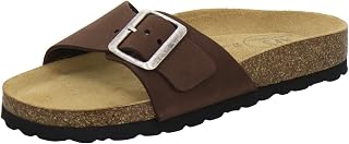 AFS 2112 Women's Fashion Slippers Made in Germany Genuine Leather