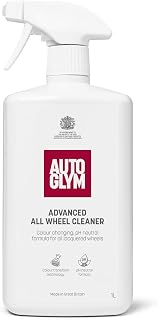 Autoglym Advanced All Wheel Cleaner, 1L | Colour Change Wheel Cleaner – pH Neutral Alloy Wheel Cleaner Reacts with Brake Dust, Safe for All Wheel Types