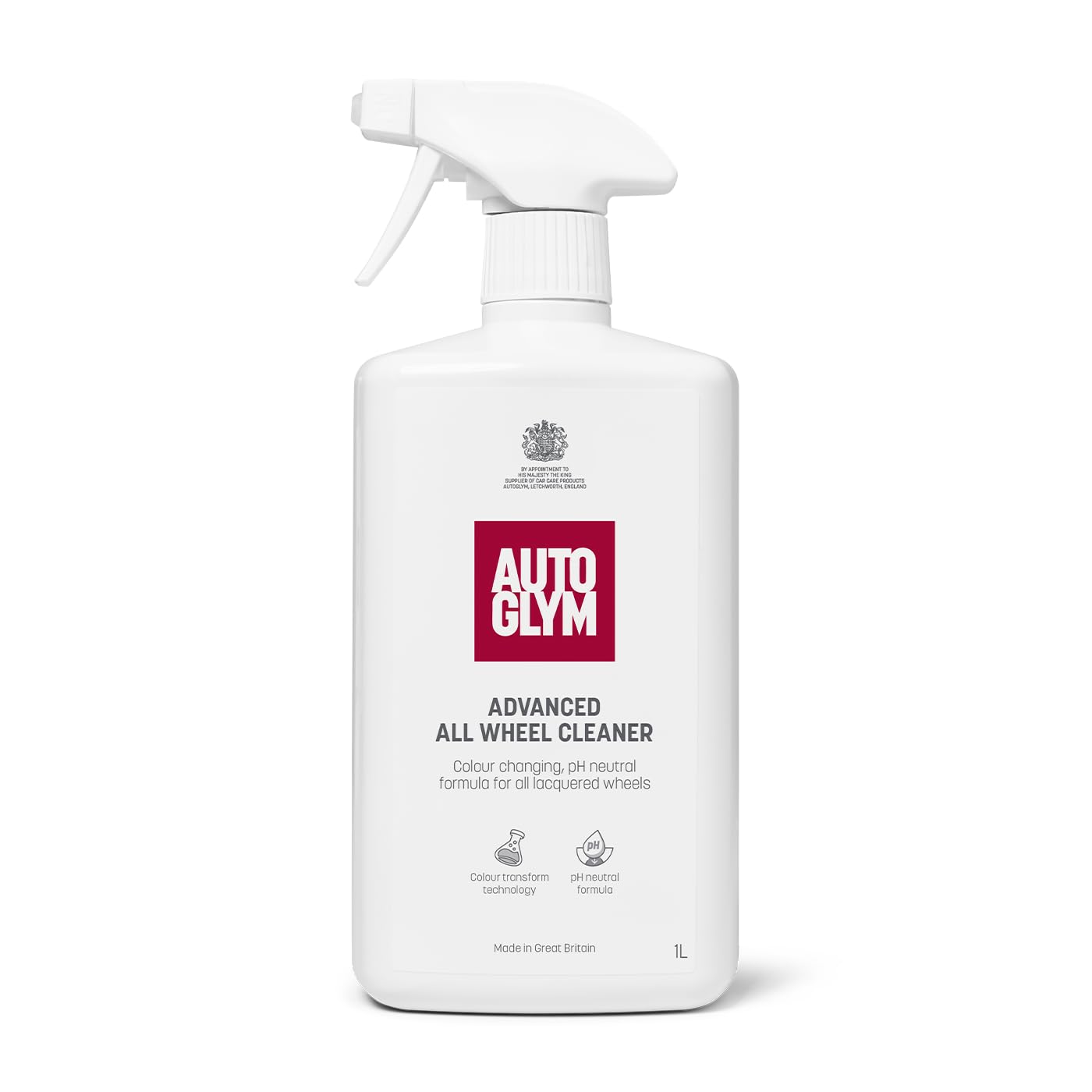Autoglym Advanced All Wheel Cleaner, 1L | Colour Change Wheel Cleaner – pH Neutr