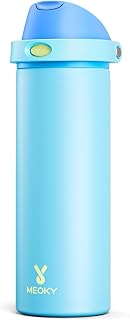 Meoky 24 oz Insulated Stainless Steel Water Bottle for Men