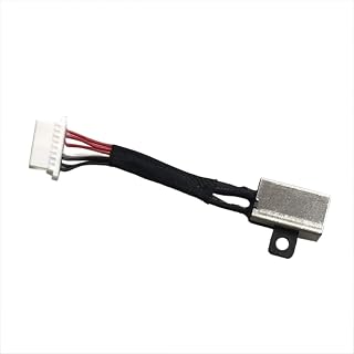 GinTai DC in Power Jack Cable for Dell Inspiron 13(5000 5368 5378 5379)2in1 | (7368 7378) 2 in 1, Inspiron 15 (5568 5578 7569 7579 7573) 2 in 1,Inspiron 15 (7570 7580), Latitude 3390 2-N-1, PF8JG