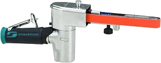 Dynabrade 40320 Dynafile II Abrasive Belt Tool, 0.5 hp | 7 Degree Offset, 20,000 RPM, Front Exhaust, for 1/4"-3/4" W x 18" L Belts, 1/4" NPT Air Inlet, Non-Vacuum, Rotary Vane