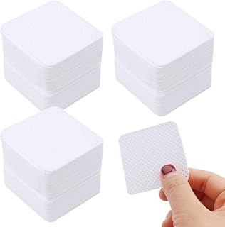 300 Pcs Lint Free Wipes for Nails, Absorbent Pads for Gel Polish Remover | Lint-Free Cotton Pads, Absorbent and Gentle, for Gel Polish, Eyelash Extension and Glue Bottle Cleaning, Salon or Home Use