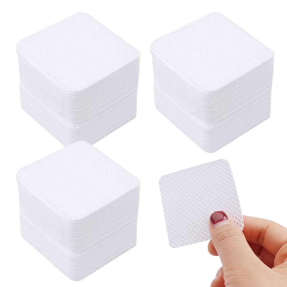 300 Pcs Lint Free Wipes for Nails, Absorbent Pads for Gel Polish Remover | Lint-