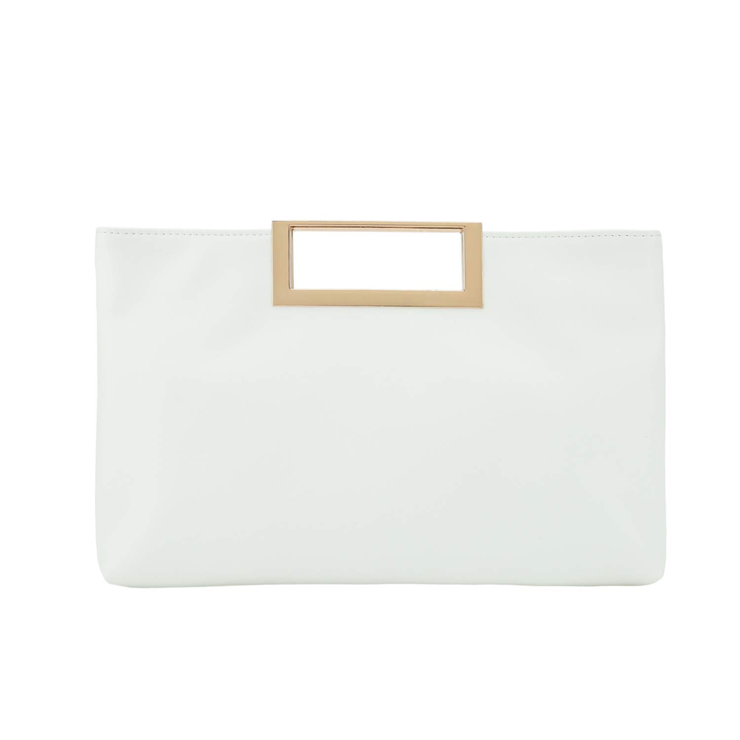 Fashion PU Leather Handbag Stylish Women Convertible Clutch Purse
