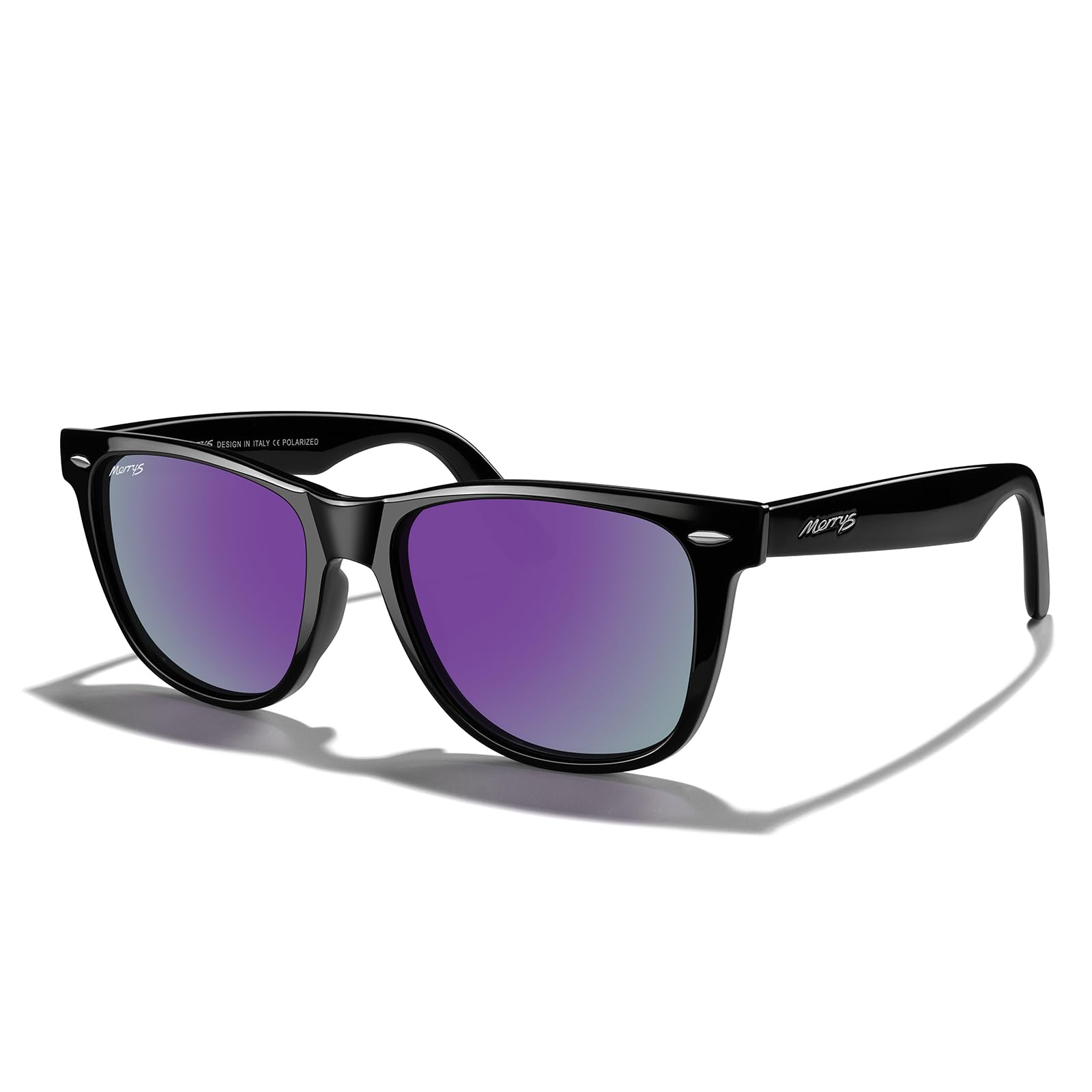 MERRY'S Classic Square Sunglasses for Men Women Polarized UV400 S6140