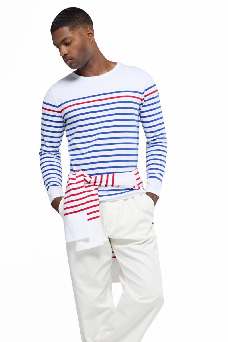 Armor Lux Marinière Rempart Homme Camiseta de Manga Larga Hombre (Pack de 1)
