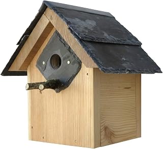 Bird House Nesting Bird Box - 25mm Hole - Blue tits