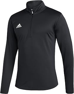adidas Men's Under The Lights Long Sleeve Quarterzip Athletic Top