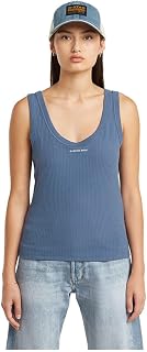 G-Star Women Slim Rib Tank Top