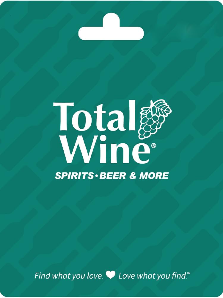 Total Wine & More Physical Gift Card | Traditional - $50