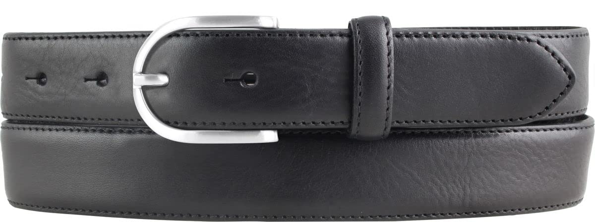 BELTINGER High Quality Women's Belt Made of Full Cowhide Leather with Round Belt
