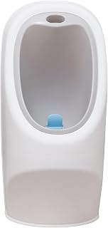 Nuby My Real Urinal Training Potty with Life-Like Flush & Sound, 18M+ | Realistic Toilet to Assist Toddler Transition to the Big Toilet, Easy-Clean with Splash Guard, Spinning Target to Assist Aim