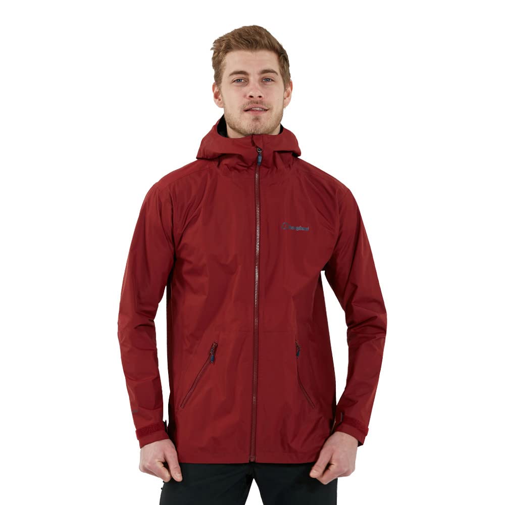 Berghaus Mens Deluge Pro 3.0 Waterproof Hydroshell Warm Lightweight Jacket
