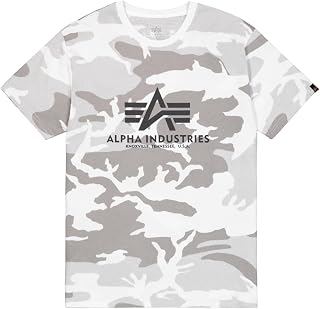 Alpha Industries Basic 100501 Men's T-Shirt Regular Size Short Sleeve