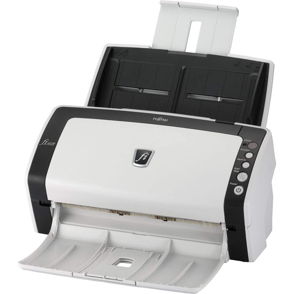 Fujitsu fi-6130 Sheetfed Scanner - 24 bit Color - 8 bit Grayscale - 600 dpi Opti