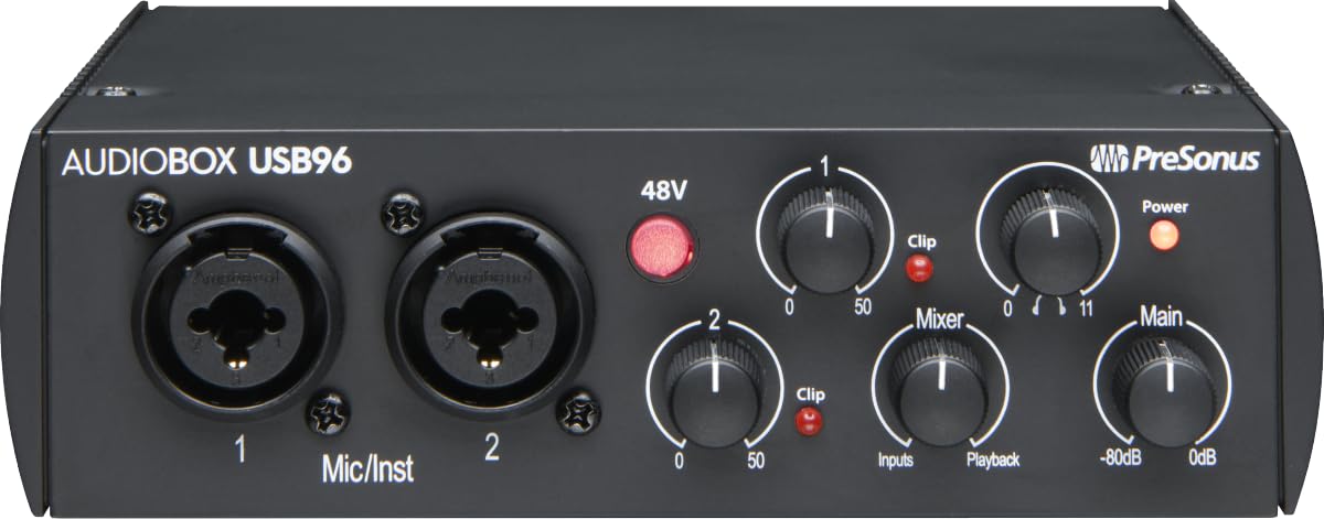 PreSonus AudioBox 96 25th Anniversary USB Audio Interface