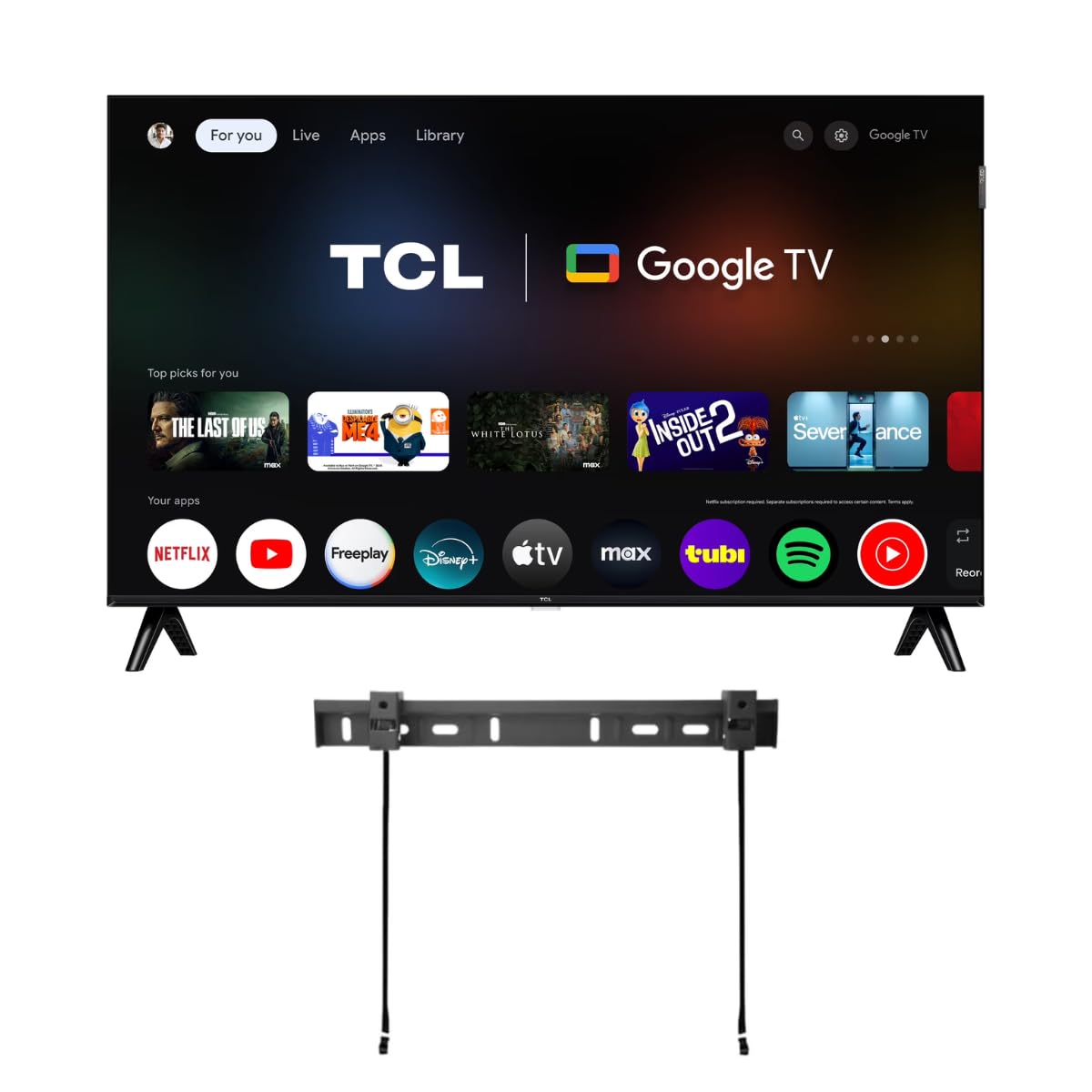 TCL 43" Class Q3K Series Full HD QLED, HDR 10, HVA Panel, Motion Rate 120, 60Hz,