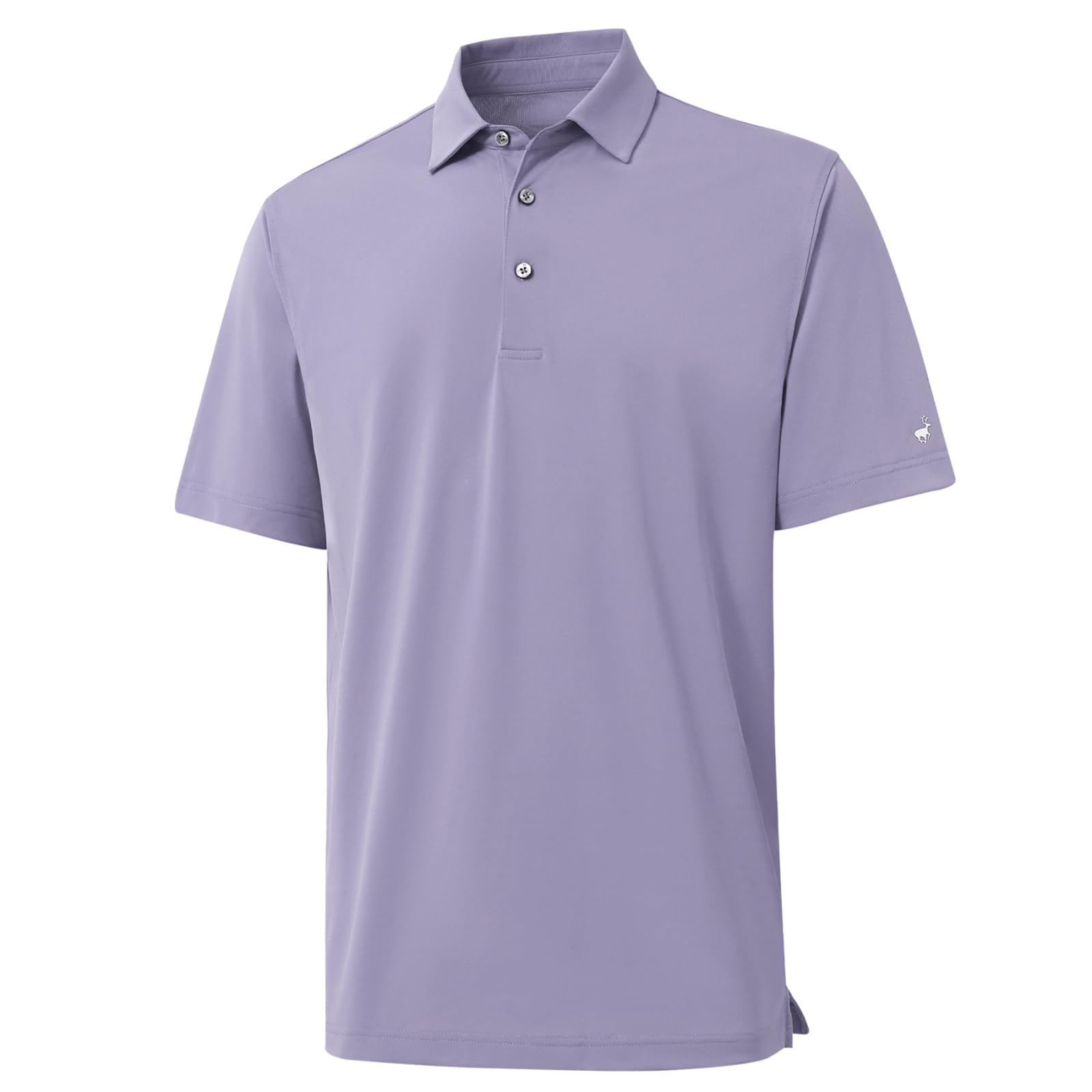 Rouen Golf Shirts for Men Dry Fit Performance Short Sleeve Moisture Wicking Plai