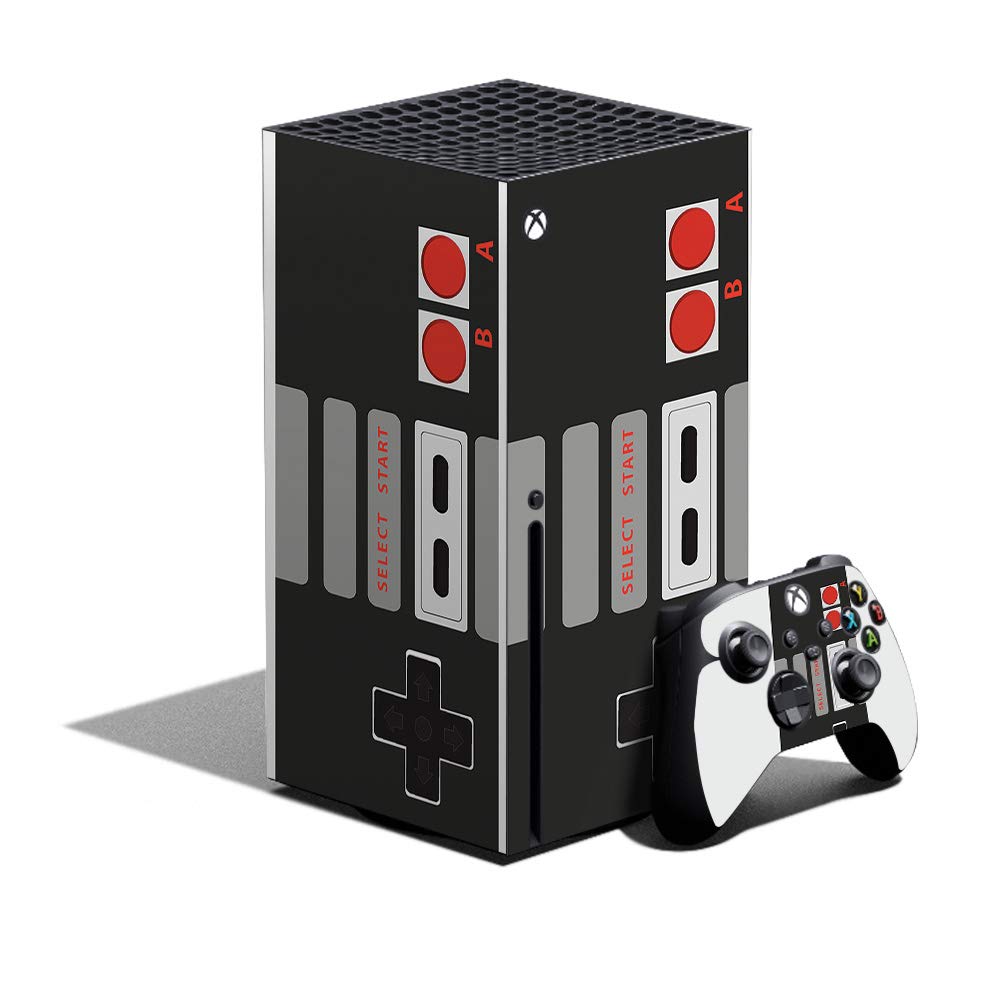 MIGHTY SKINS Skin Compatible with Xbox Series X Bundle - Retro Gamer 3 | Protect