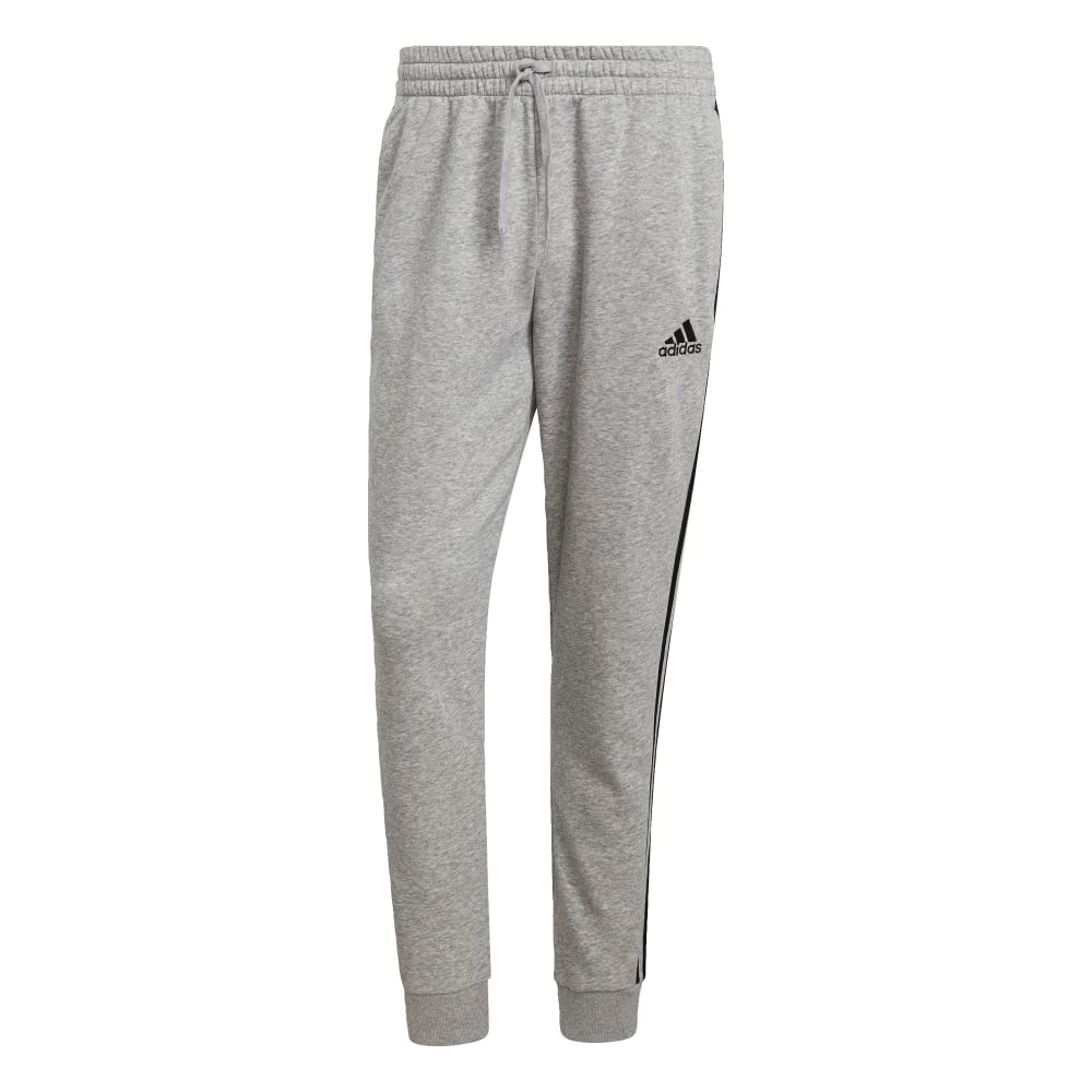 adidas Essentials - French Terry Pants with 3 Stripes - Men's Sports Trousers