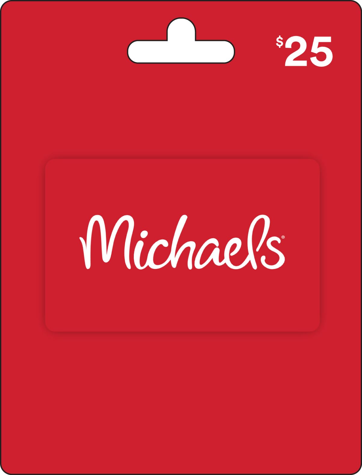 Michaels Physical Gift Card - $25