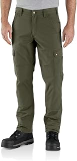 Carhartt Men's Relaxed Straight Ripstop Double-Front Lined Cargo Pant