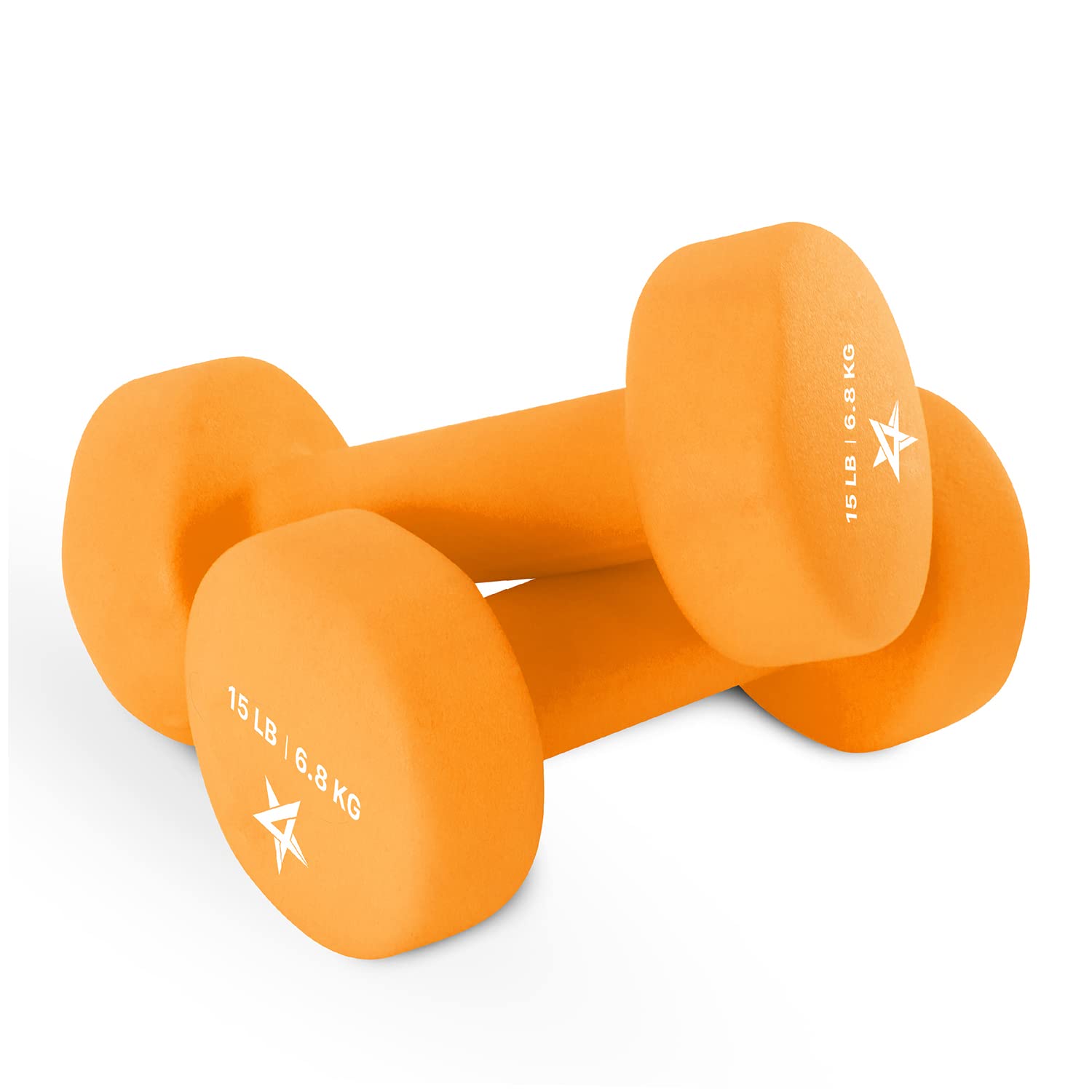 Yes4All Neoprene Coated Dumbbell Hand Weight Sets of 2 - Multiple Weight Options