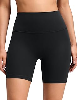 CRZ YOGA No Front Seam Biker Shorts 4"/6" | Butterluxe, Extremely Soft, Gentle Compression, Yoga, High Waisted, Leggings for Women