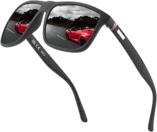 Polarized Sunglasses Men Women Vintage Elegant Classic Frame HD Pilot Lenses Golf Driving Fishing Travel Outdoor Sports Fashion Sunglasses
