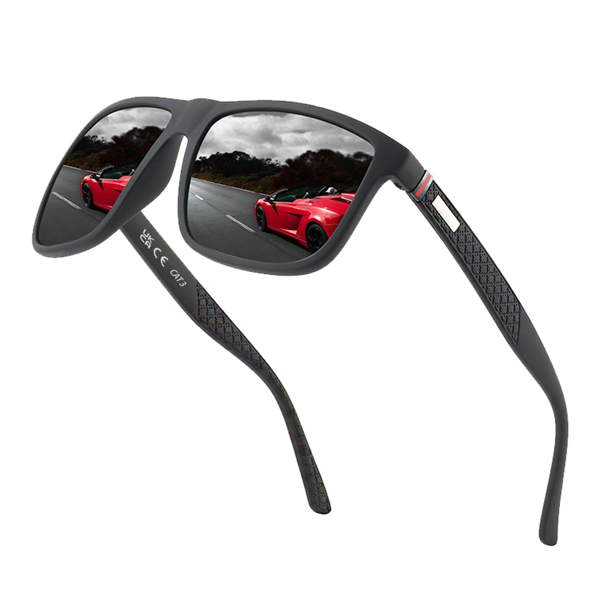 Polarized Sunglasses Men Women Vintage Elegant Classic Frame HD Pilot Lenses Gol