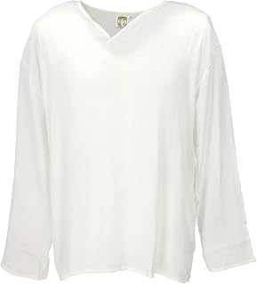 GURU-SHOP, Yoga Shirt, Goa Shirt, Synthetic, Men's Shirts