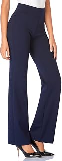 Tapata Women's 28"/30"/32"/34" High Waist Stretch Bootcut Trousers, Tall/Regular/Pettie for Office Business Casual