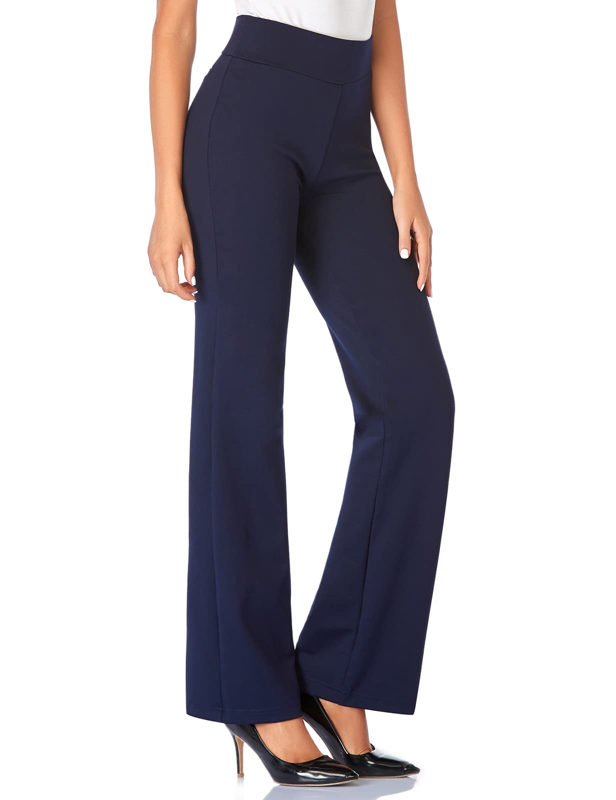 Tapata Women's 28"/30"/32"/34" High Waist Stretch Bootcut Trousers, Tall/Regular