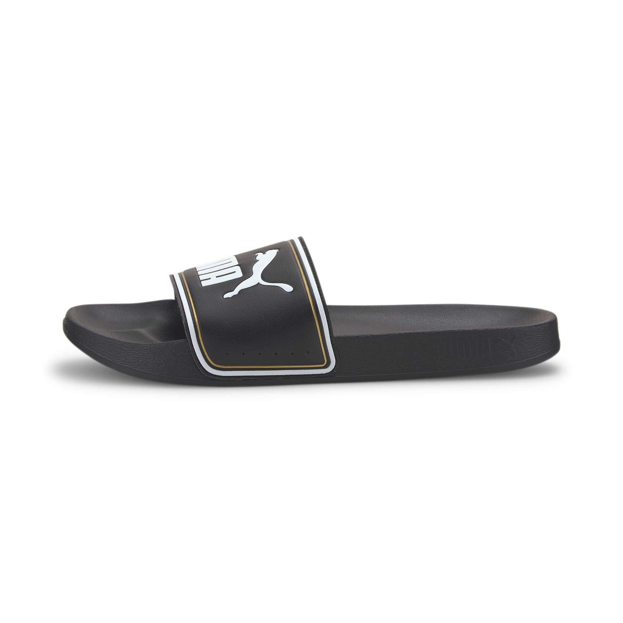 CHANCLAS PUMA LEADCAT FTR NEGRO DORADO FLIP FLOPS 37227601